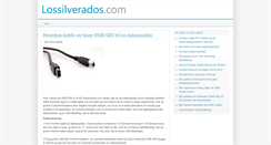 Desktop Screenshot of lossilverados.com